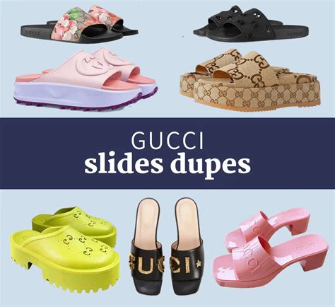 gucci heel slides dupe